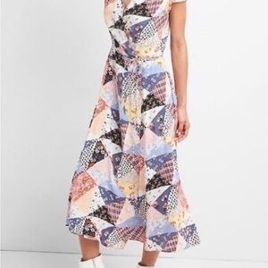 GAP Patchwork Maxi Dress